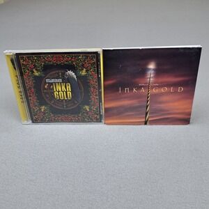 Inka Gold CD Lot 2 Albums AUTOGRAPHED Sleeve Without Limits Imagination 28 Track